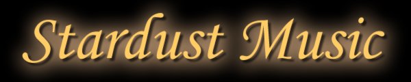 Banner logo from Stardust Music - jazz, swing and classical music based in Bristol, Bath and Oxford - creating the perfect atmosphere for your wedding or event.